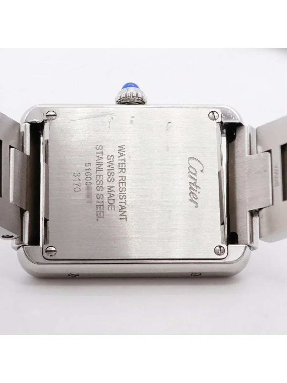 Cartier Tank Solo SM Silver Dial Watch